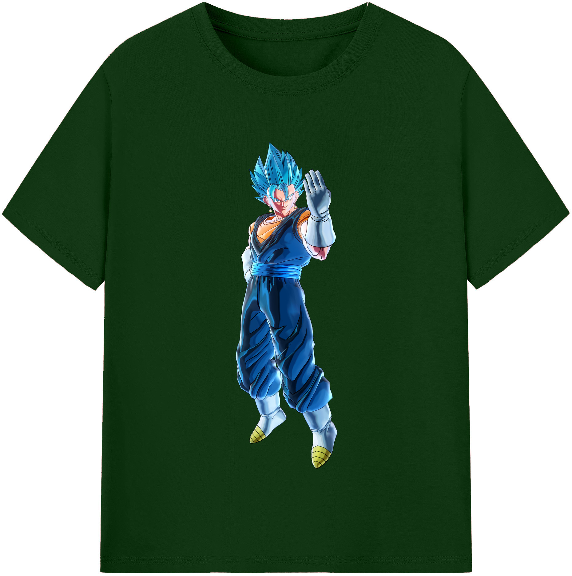 （画像用） ドラゴンボール ベジット DRAGON BALL Vegetto 綿100％半袖Tシャツ（フロントプリント）